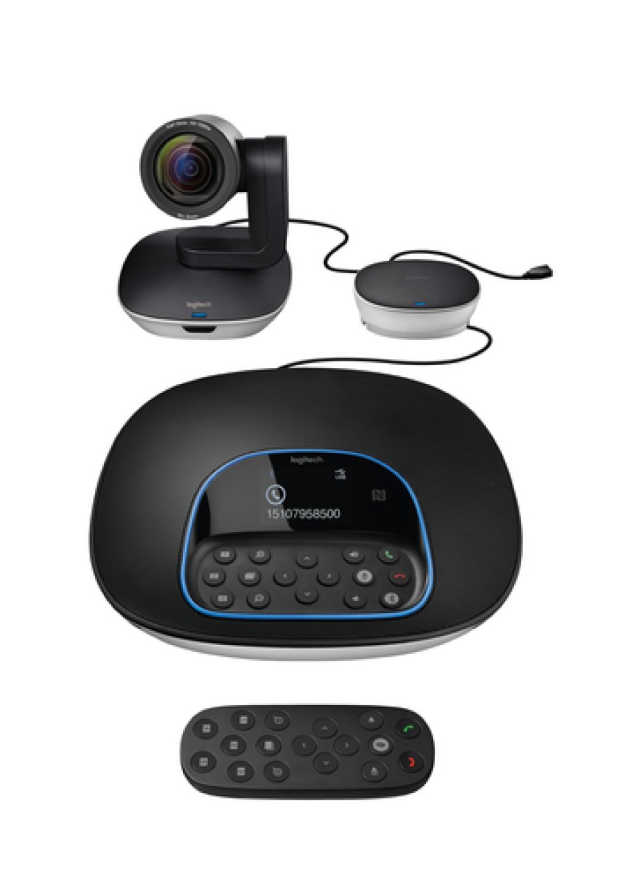 LOGITECH GROUP Webcam Kit f.Videokon GROUP-Kit f.Videokonferenzen,schwarz