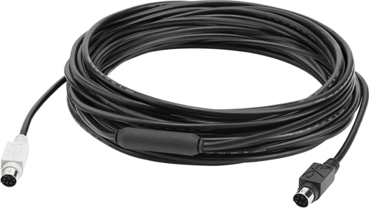 LOGITECH Group Verlängerungskabel f. Kamera,10m,PS/2(M) bis PS/2(M)