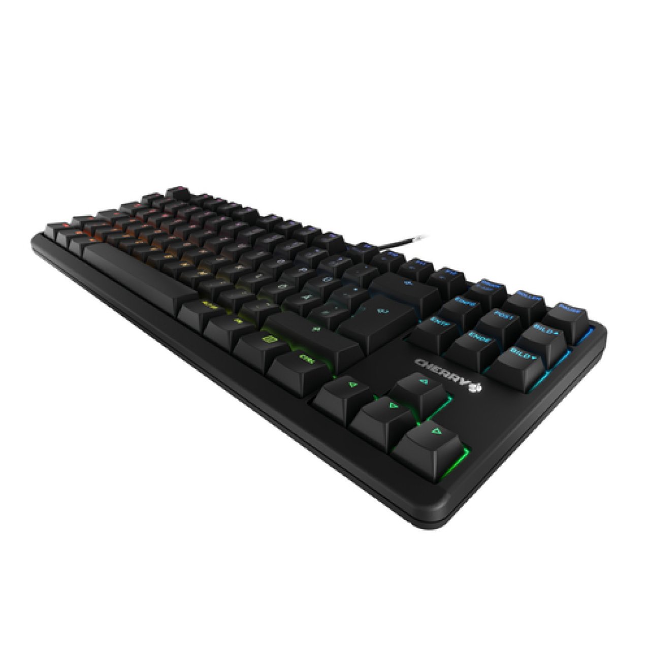 CHERRY G80-3000N RGB TKL DE,ohne Nummernblock,USB,black