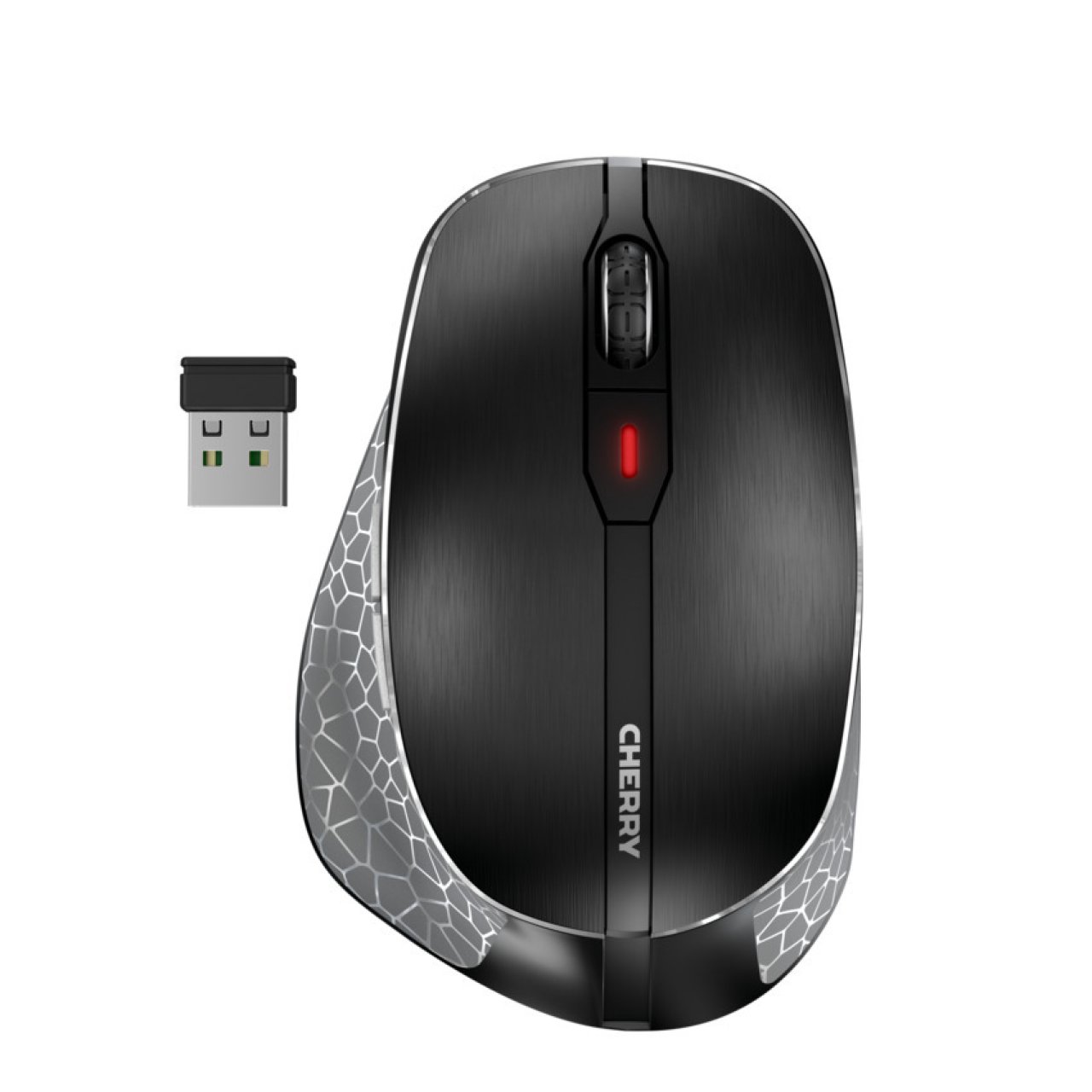 CHERRY Mouse MW 8C ERGO black Wireless 2,4GHZ,BT4.0
