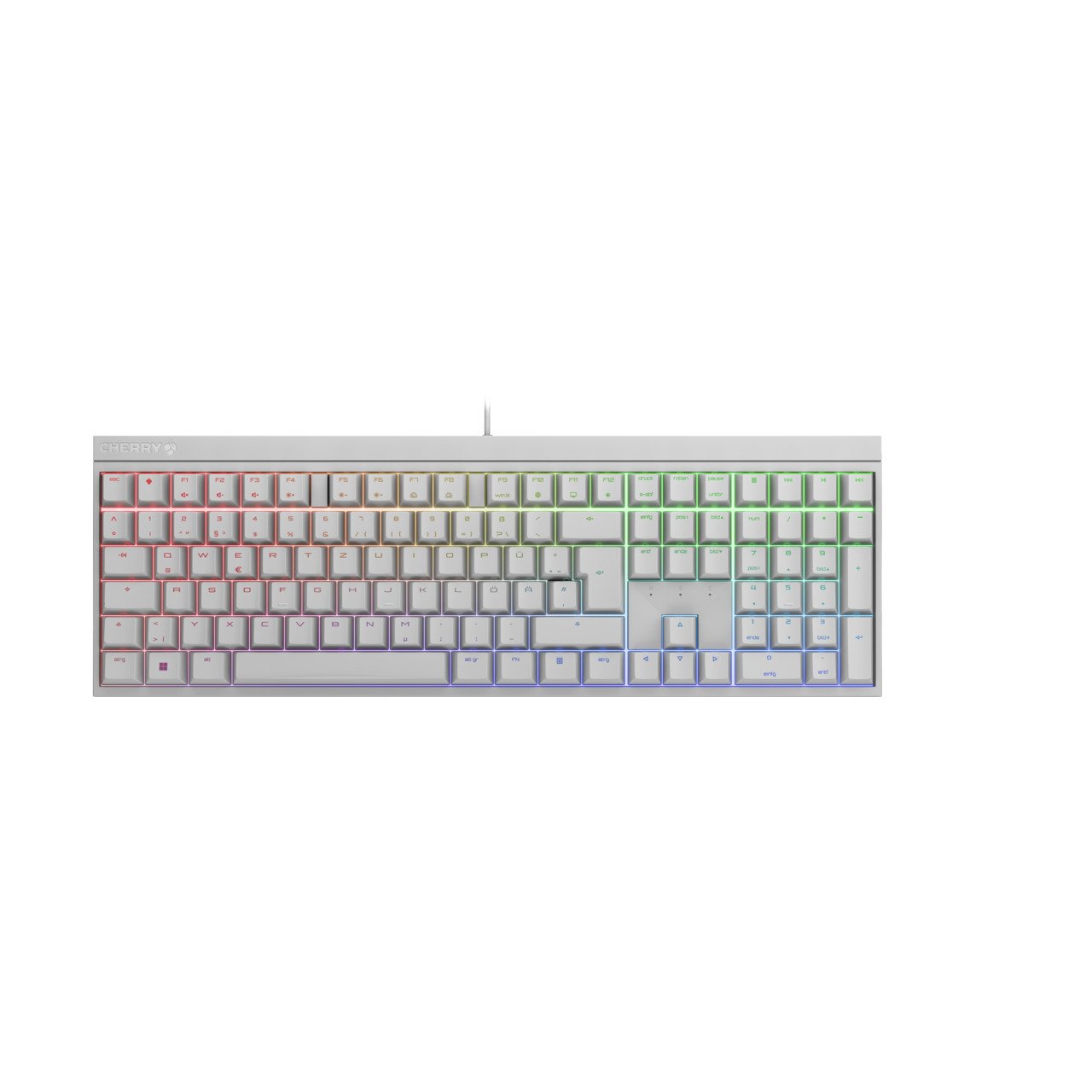 CHERRY MX-Board 2.0 S RGB white MX BROWN,USB