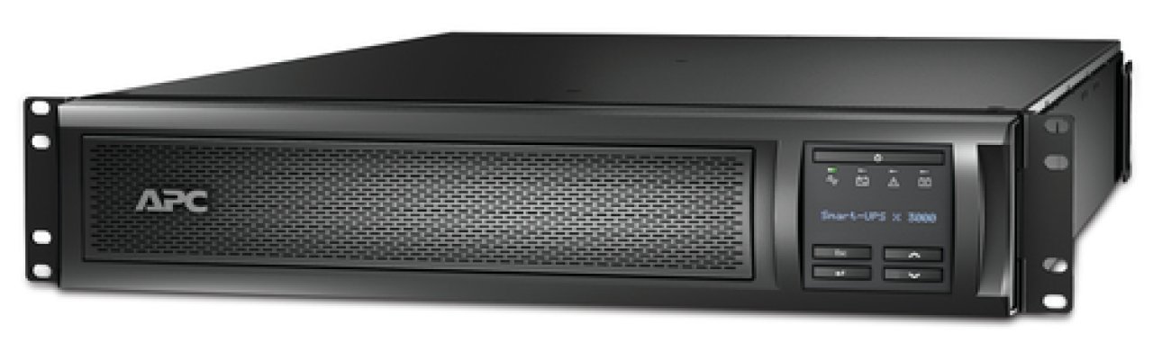 APC Smart-UPS X 3000VA Rack/TowerLCD Kaltgeräteausgang,2U,Line-Interact.