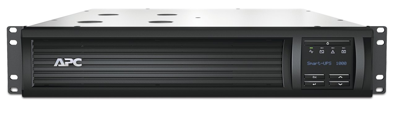 APC Smart-UPS 1000VA LCD RM 2U USB,black,Kaltgeräteausgang