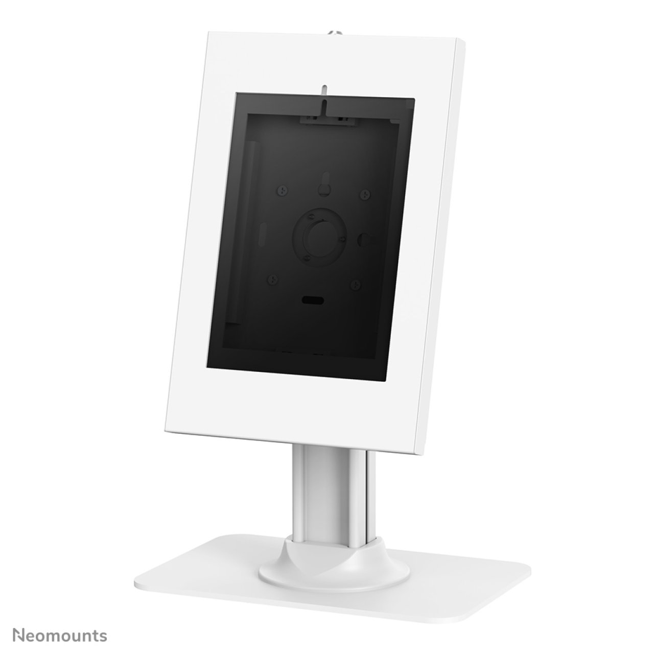 Tischhalterung Tablet 75x75 9.7-11'' neig/drehbar/abschließ. weiß