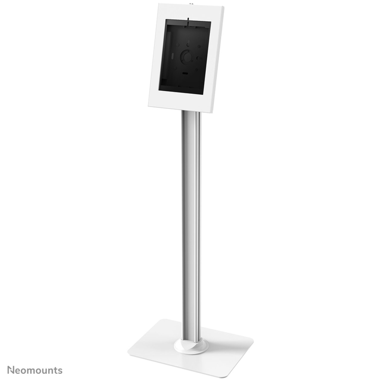 Tablet-Bodenständer 75x75 9.7-11'' neig/dreh/abschließbar weiß