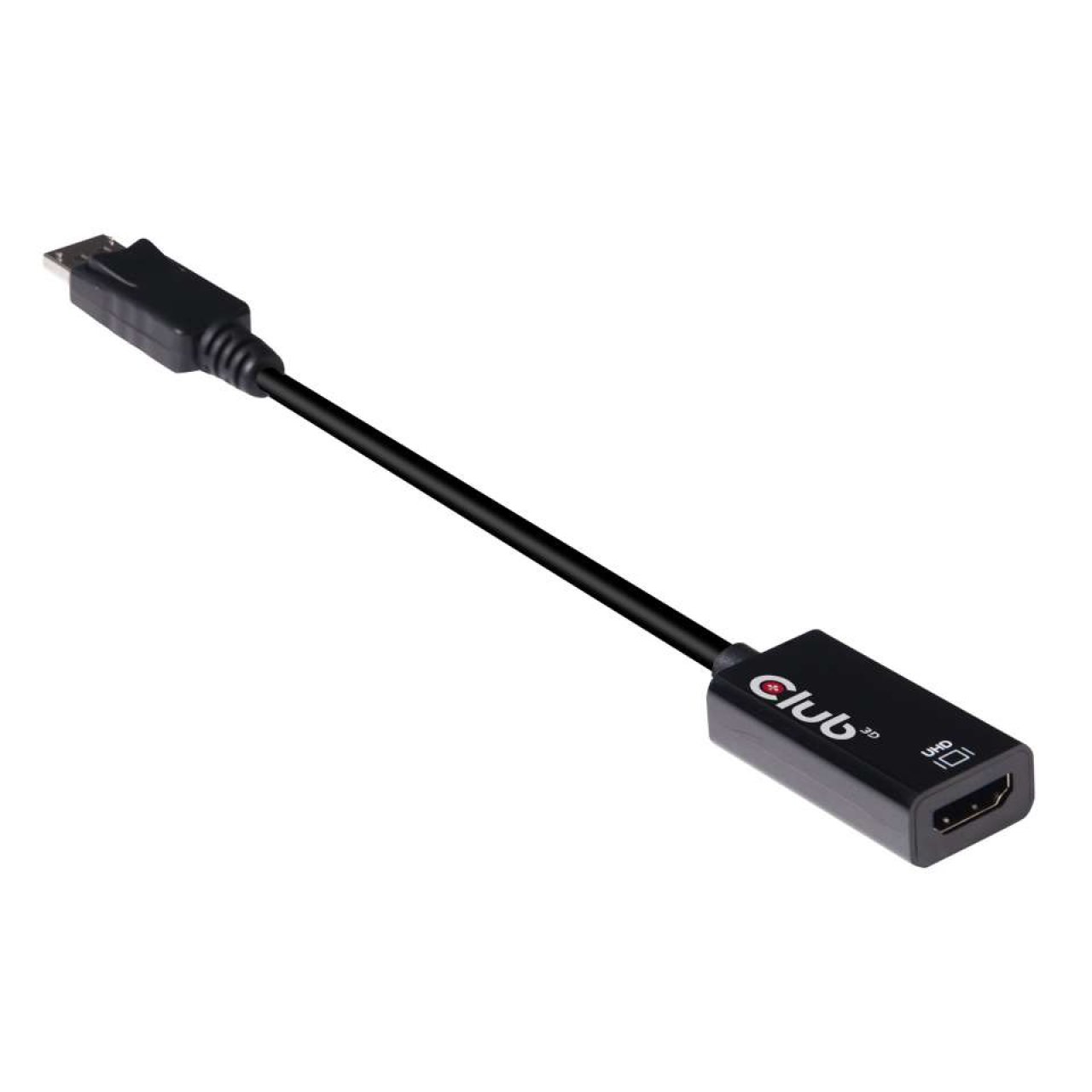 Adapter DP->HDMI S/B CLUB3D DisplayPort 1.4 auf HDMI 2.0a HDR
