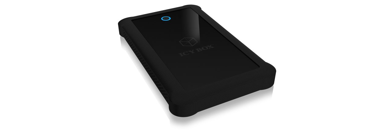 ICY BOX 2,5'' SATA LW-Gehäuse extern SATA->USB3,black