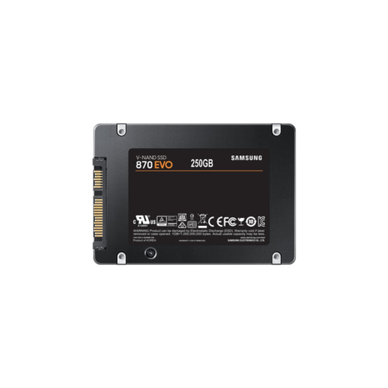 SAMSUNG SSD 250GB 2,5'' SATA3 870 EVO read/write:560/530,IOPS:98T/88T,MLC