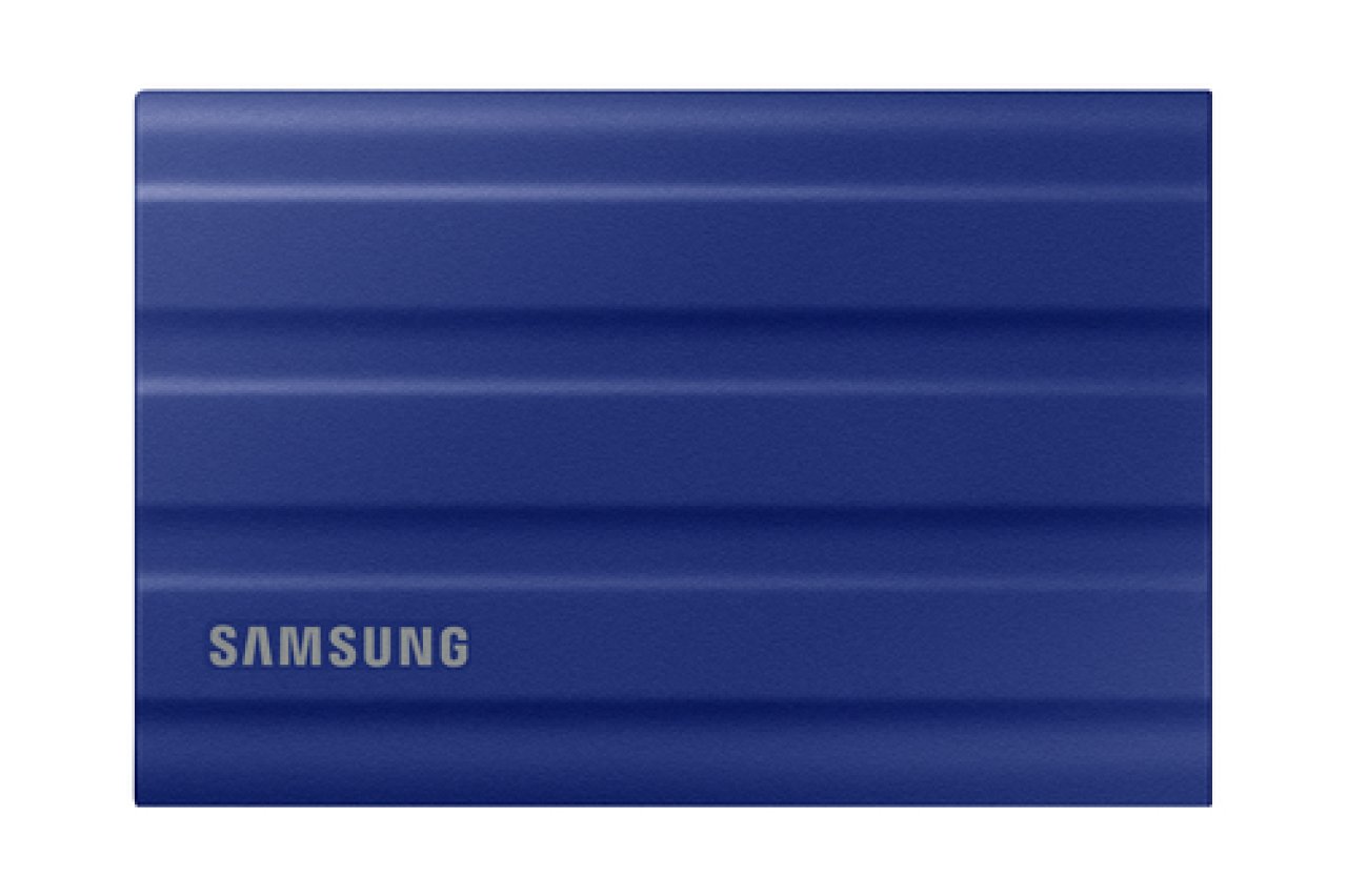 SAMSUNG SSD EXTERN 1TB USB3.2 blue USB-C,blue,T7 Shield
