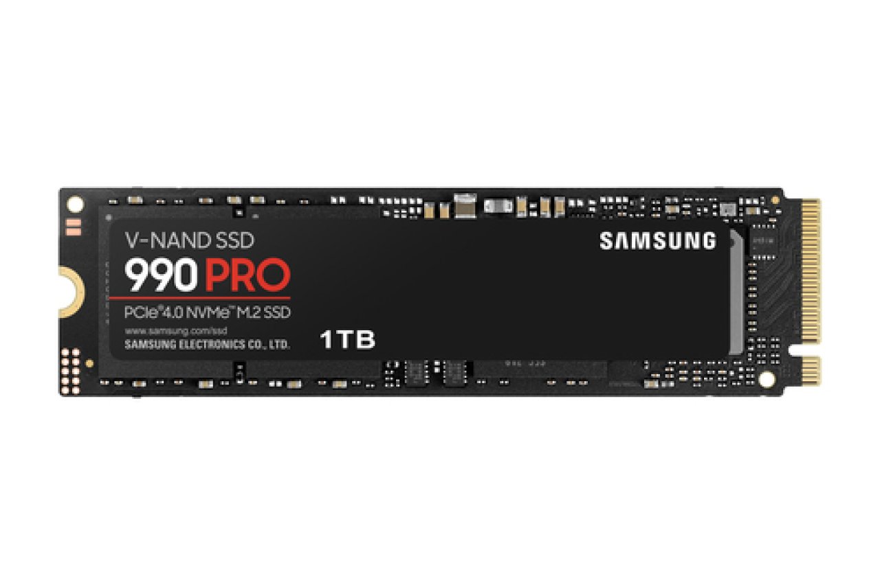 SAMSUNG SSD 1TB M.2 PCIe NVMe 990Pro read/write:7450/6900,IOPS:1.2M/1.5M