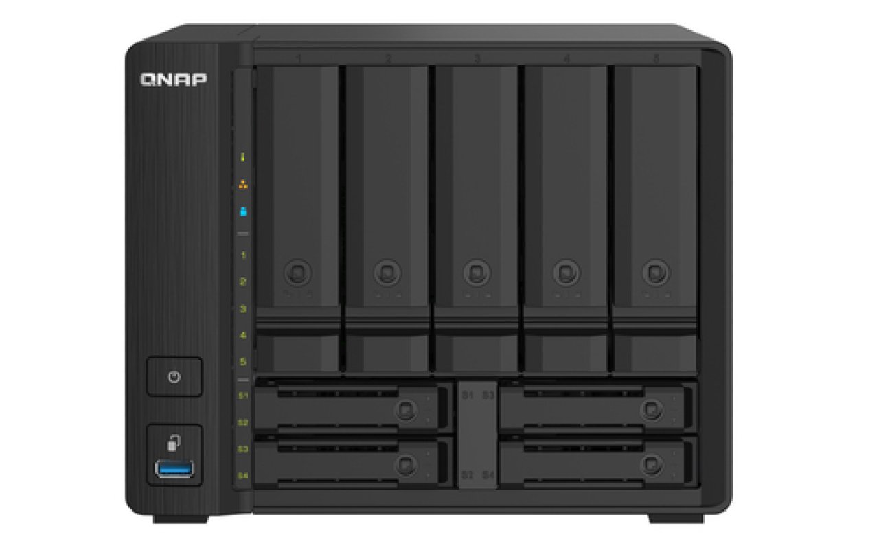 QNAP TS-932PX-4G NAS Server 9-Bay 3xUSB3.2,SATA3,4GB DDR4 RAM