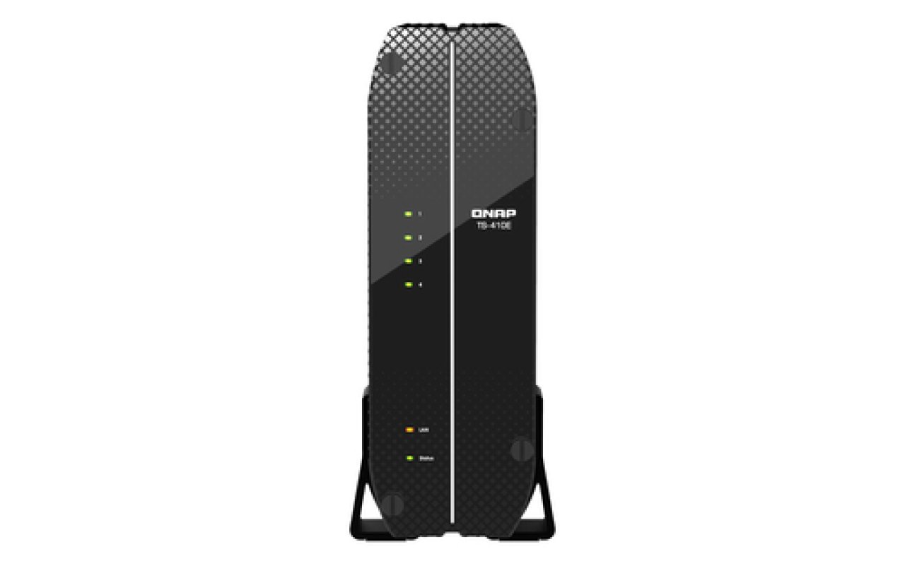 QNAP TS-410E-8G NAS Server 4-Bay RAM 8GB,SATA3,Gigabit Ethernet,iSCSI