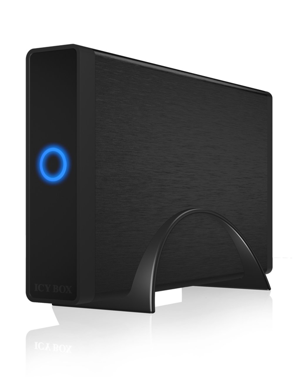ICY BOX 3,5'' SATA->USB3.0 BLACK f.3,5''HDD,UASP