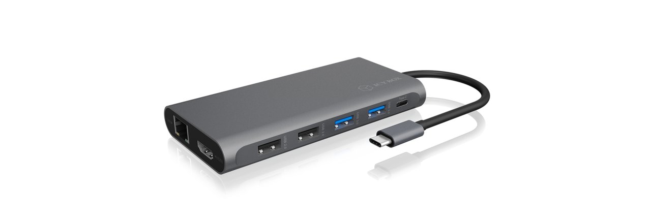 ICY BOX DockingStation 100W HDMI/DP/2xUSB-A3.0/2xUSB-A2.0/USB-C