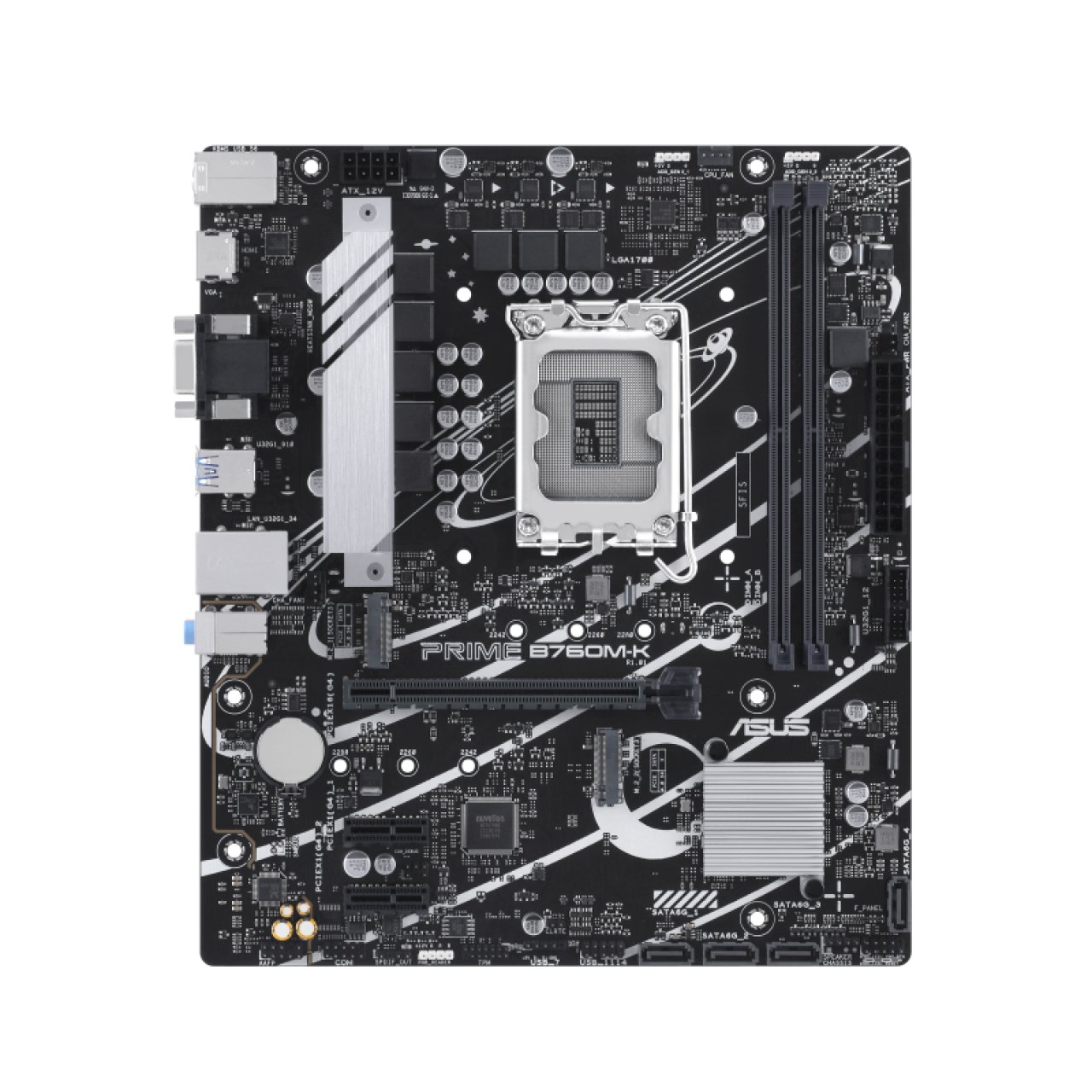 ASUS MB B760M-K PRIME S.1700 MATX USB3.2 Gen1,Gigabit LAN