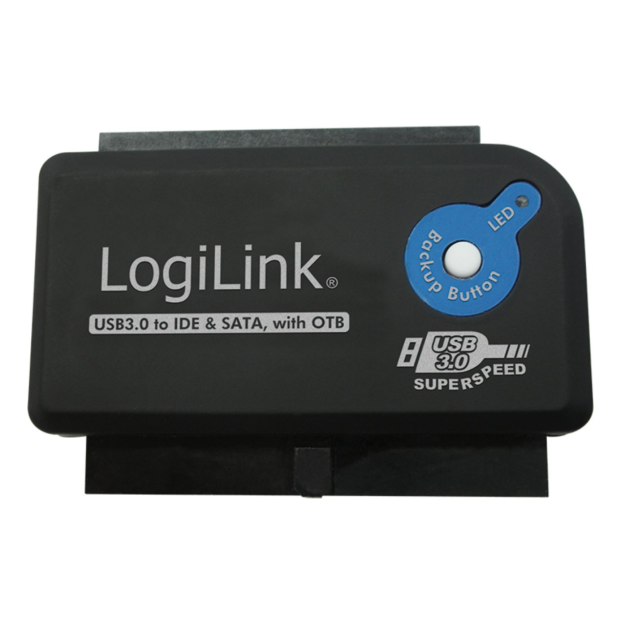 LogiLink Adapter USB 3.0 zu IDE&SATA max. Geschwindigkeit 5 GBit