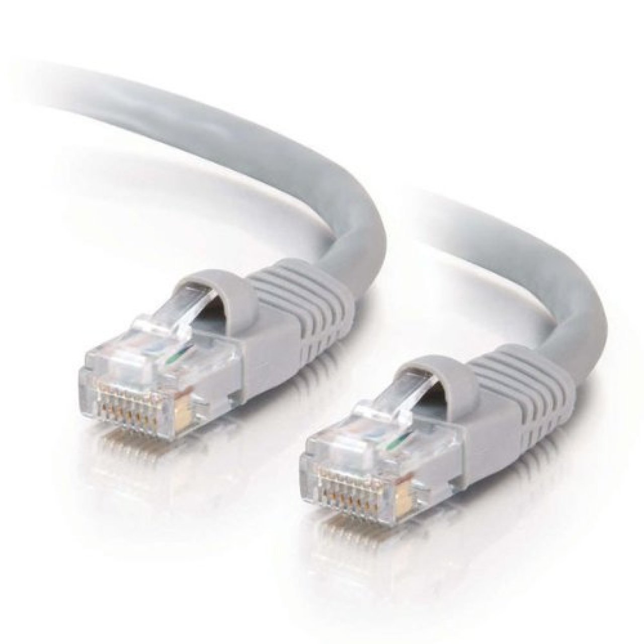 Patch-Kabel CAT6 3,0m grau S/FTP 2xRJ45, LSZH, CU LogiLink
