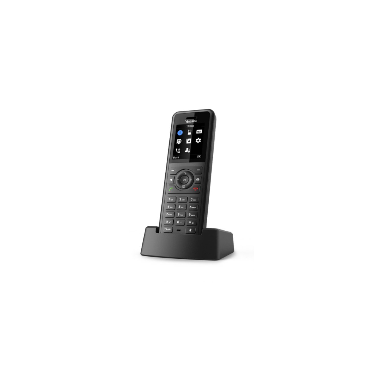 YEALINK IP-Telefon W57R DECT Mobilt. IP-DECT/GAP/IP54/ruggedized