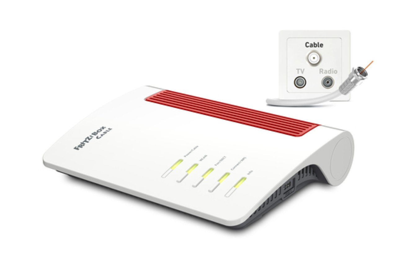 AVM FRITZ! BOX 6670 Kabel 2x2 WiFi7,1xUSB2.0,1x2,5Gigabit-LAN
