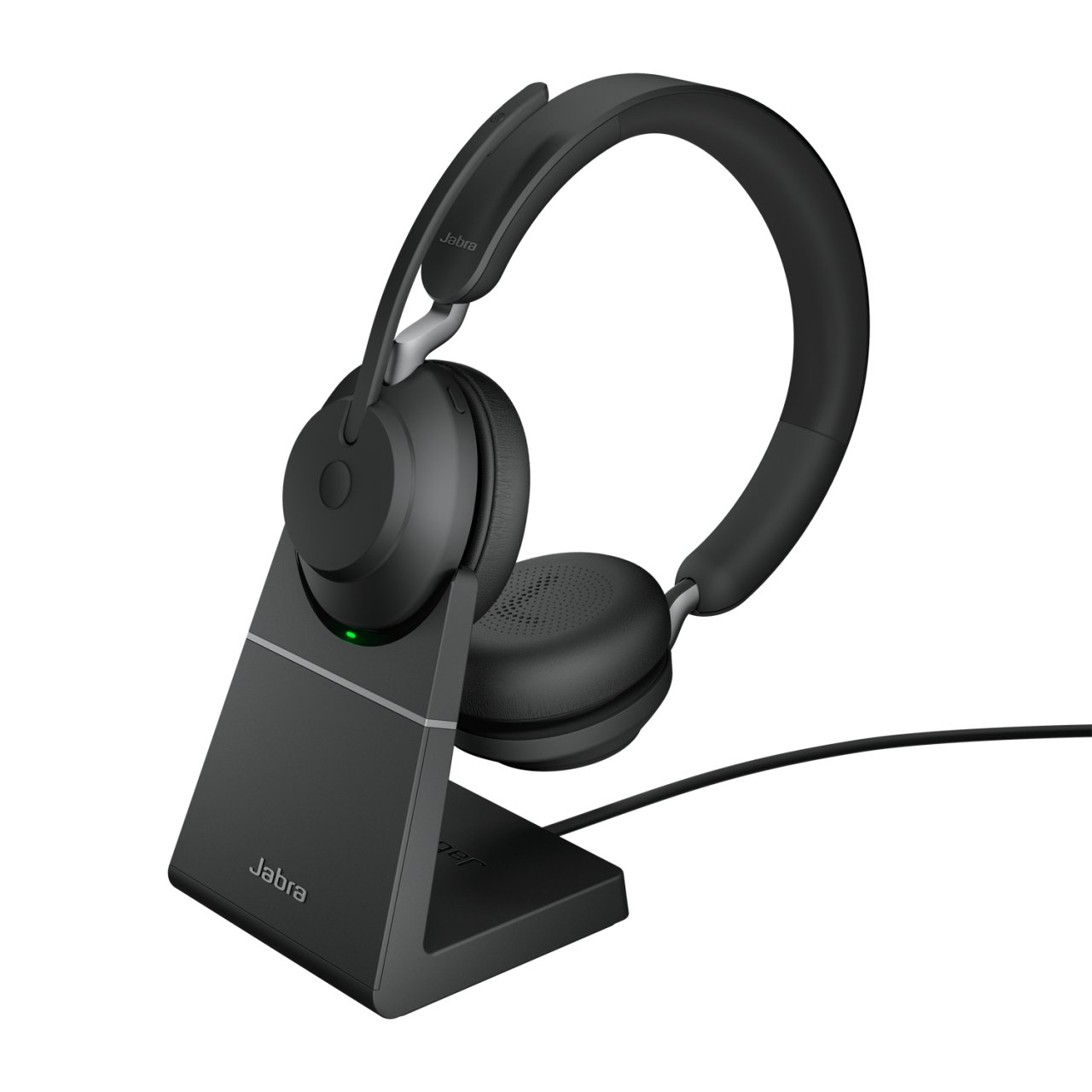 JABRA Evolve2 65 USB-A UC duo Stand BT 3-Mic black