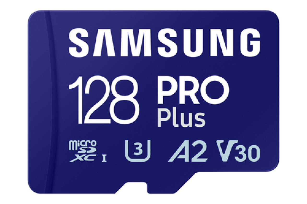 SD-Card microSDXC 128GB SAMSUNG PRO+microSDXC->SD-Adapter,UHS-I U3