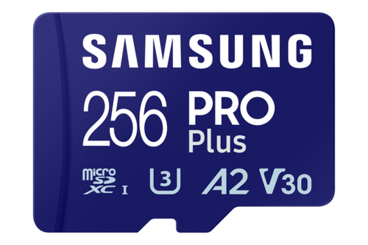 SD-Card microSDXC 256GB SAMSUNG PRO+microSDXC->SD-Adapter,UHS-I U3