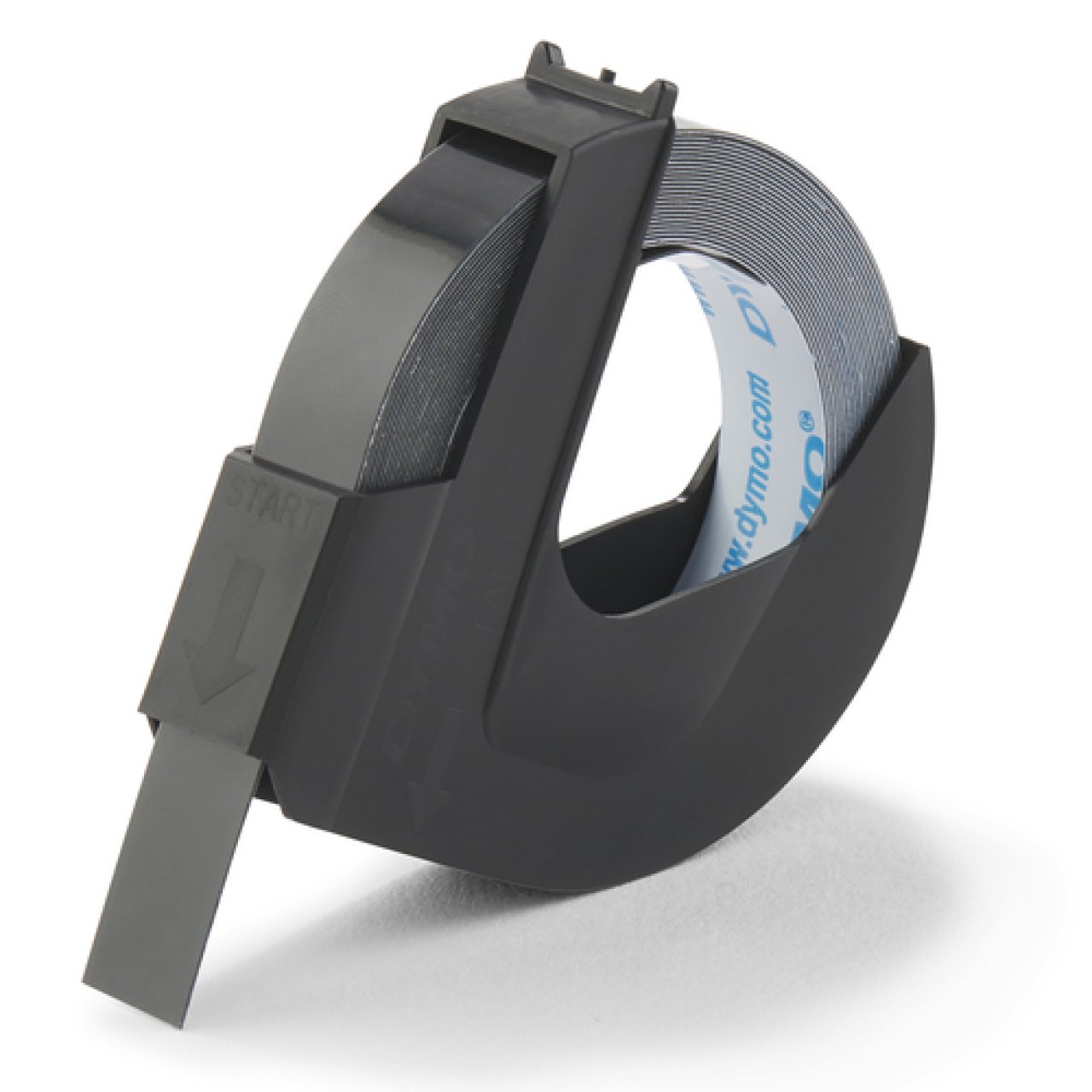 DYMO Prägeband 9mm x 3m schwarz glänzend schwarz