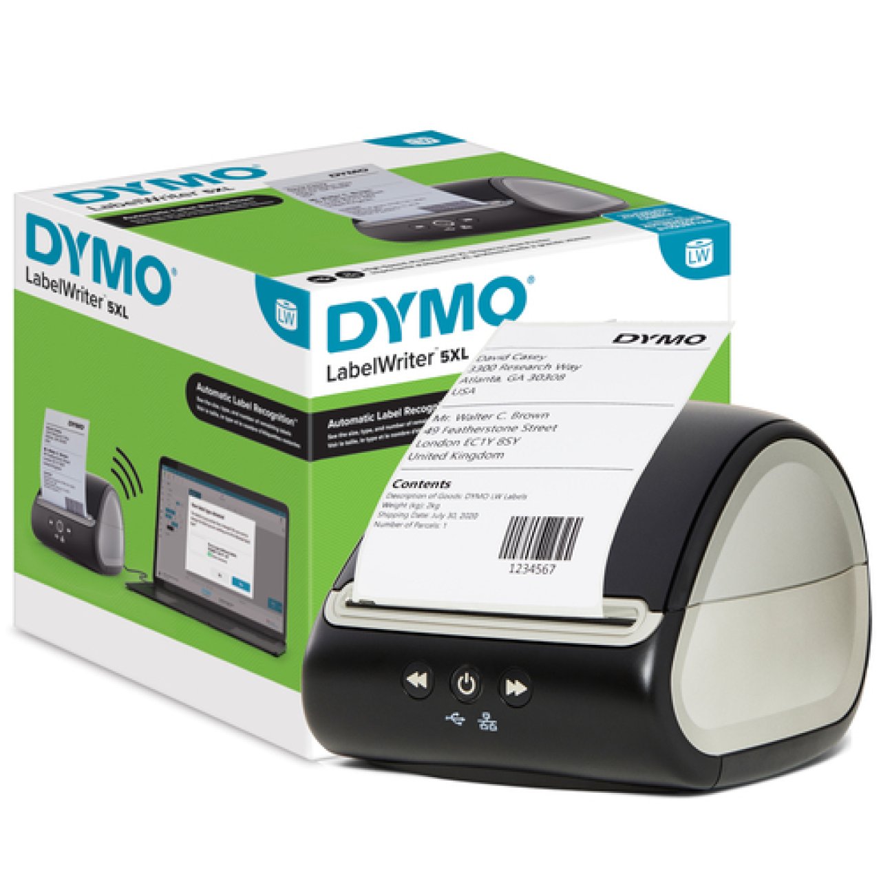DYMO LabelWriter 5XL USB&Ethernet,300dpi,bis 60mm Breite