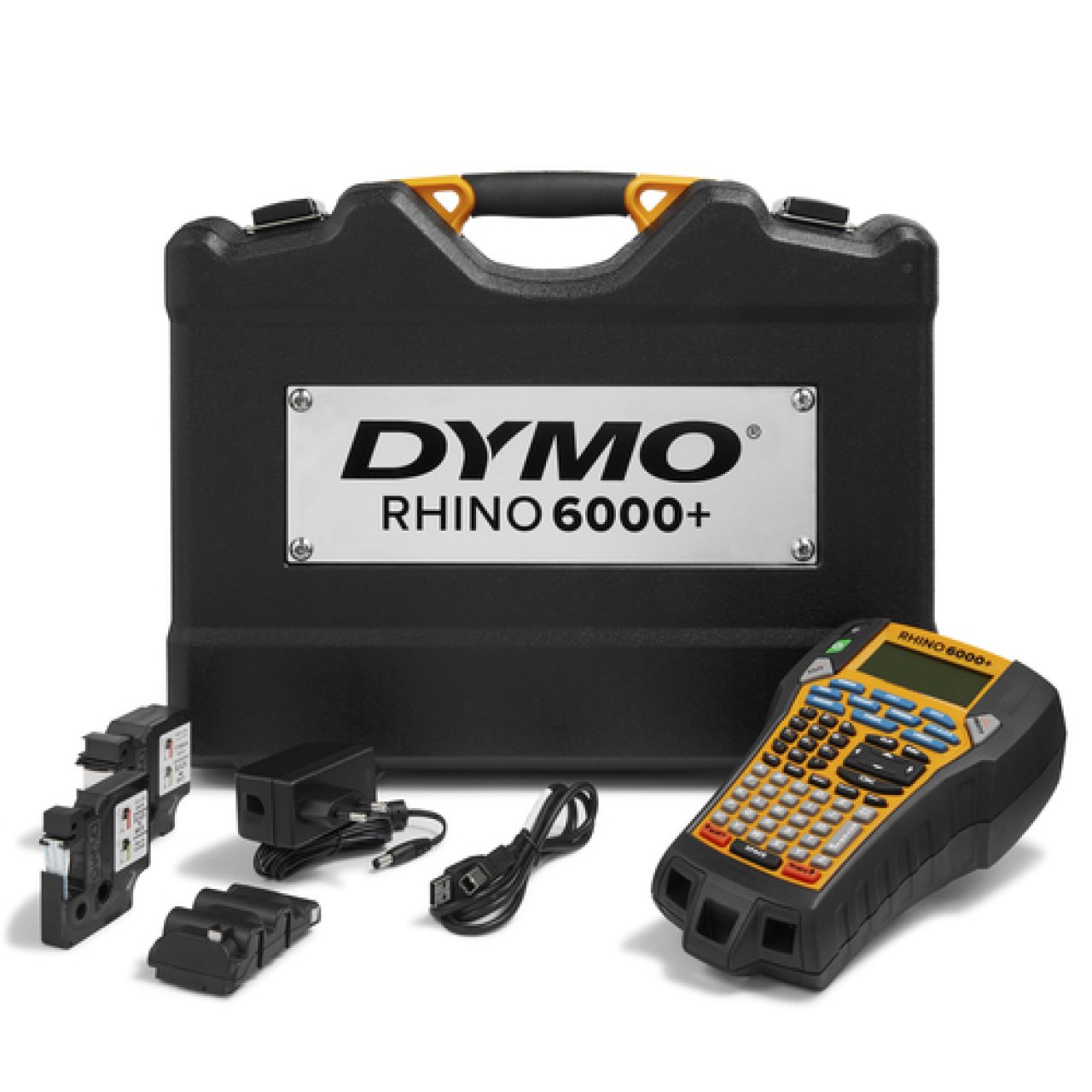 DYMO Rhino 6000+ Etikettendrucker Kofferset,Industrie-Etikettendrucker