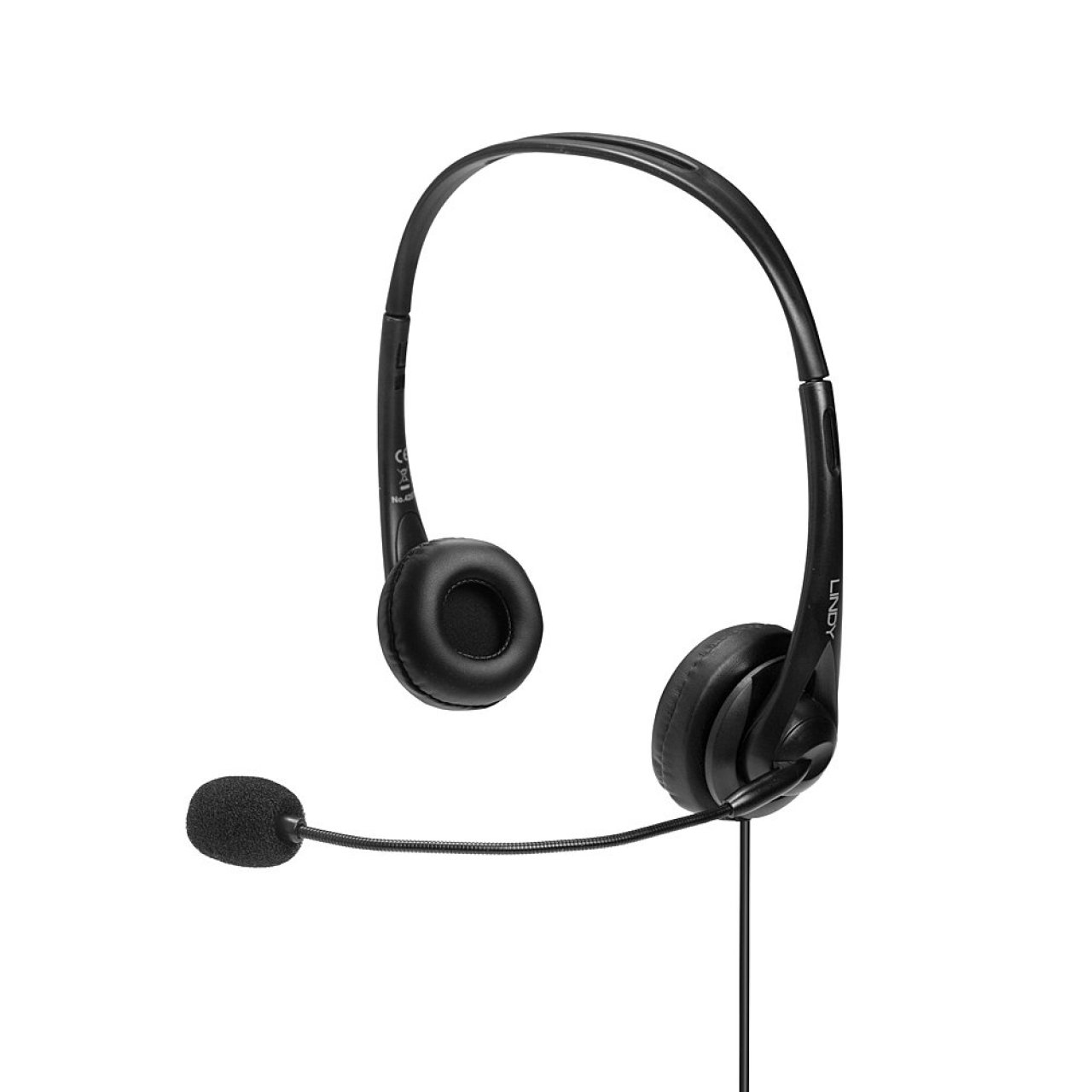 LINDY USB-A Stereo Headset kabelgebunden/mit Mikrofon