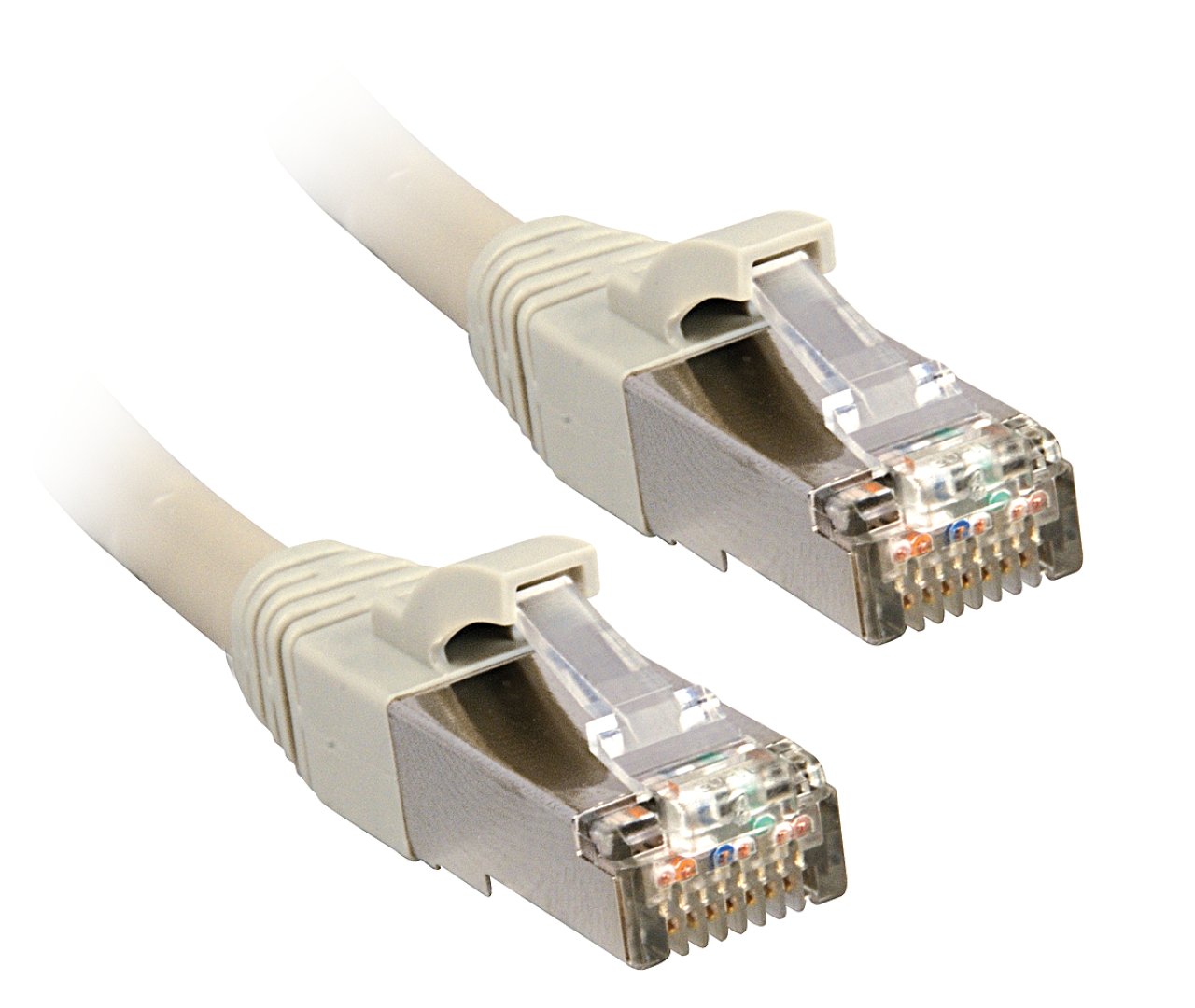 LINDY Netzwerkkabel Cat.6 F/UTP 1m grau/RJ45/250MHz/CCA/26AWG