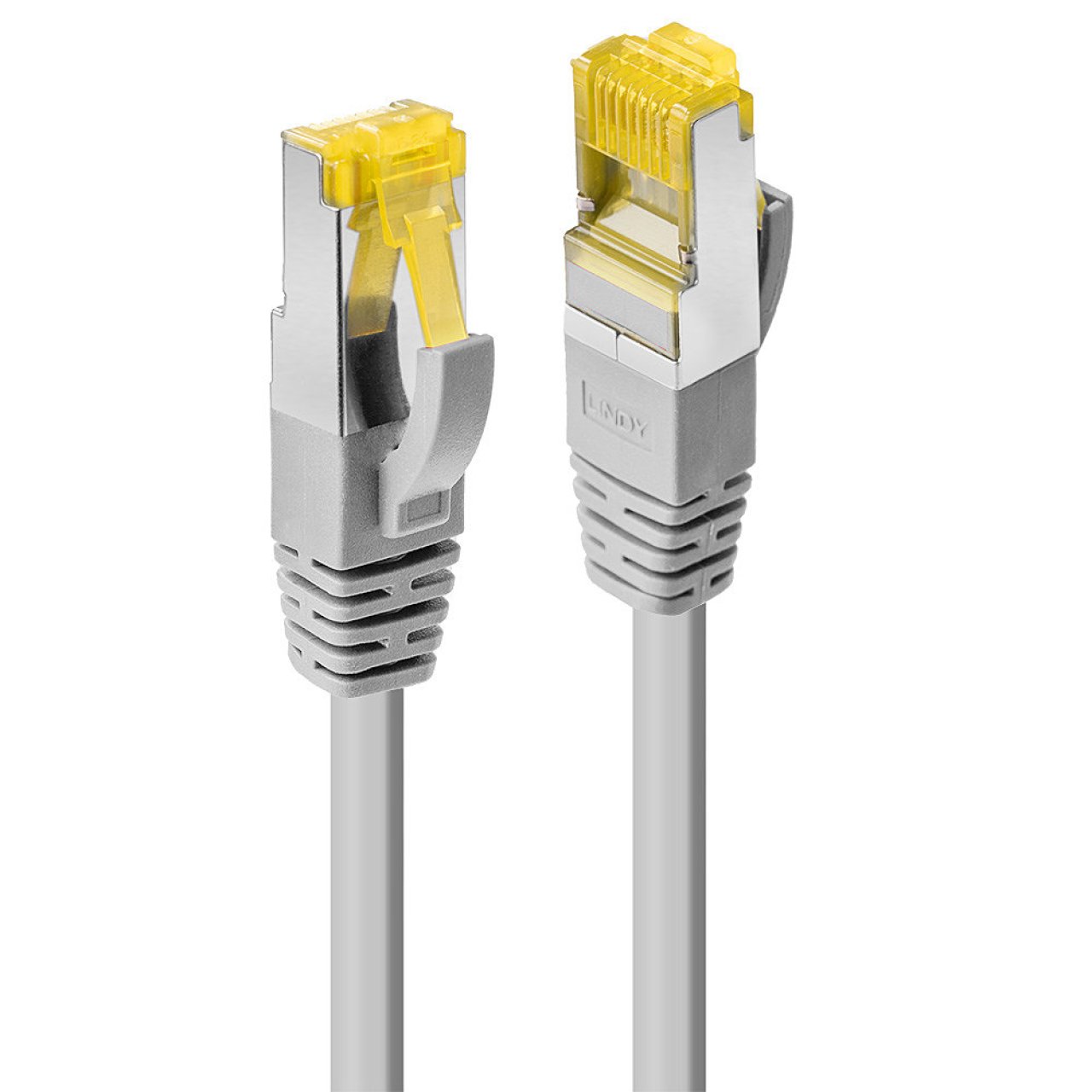 LINDY Netzwerkkabel RJ45 S/FTP LSZH 1.5m/grau/Cat.6A Stecker, Cat.7