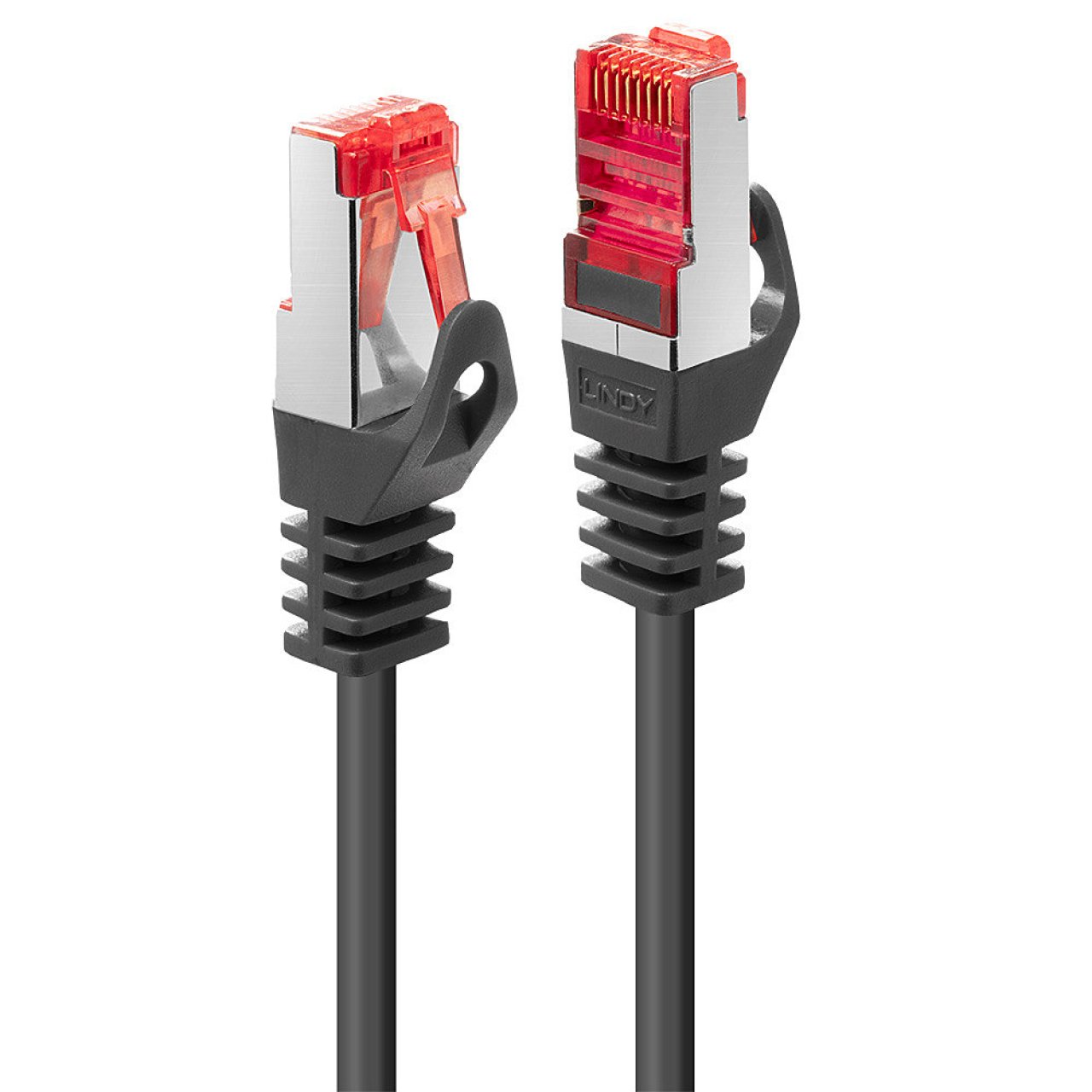 LINDY Netzwerkkabel Cat.6 S/FTP 3m schwarz/RJ45/250MHz/Kupfer/28AWG