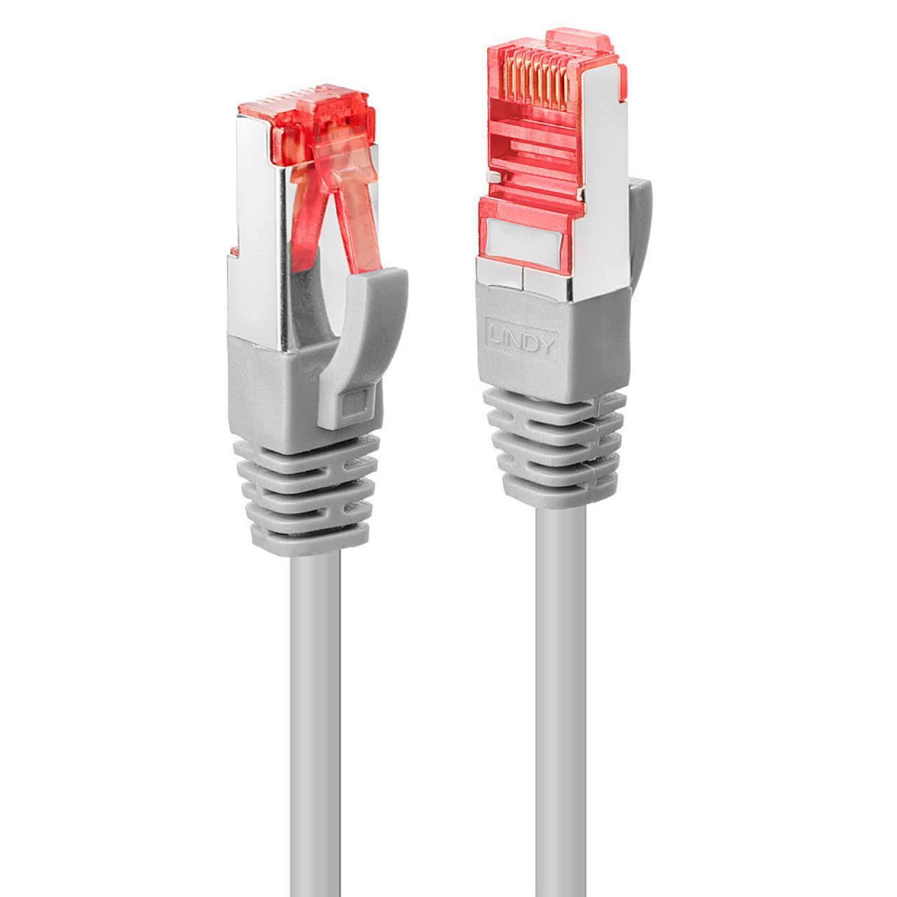 LINDY Netzwerkkabel Cat.6 S/FTP 10m grau/RJ45/250MHz/Kupfer/27AWG