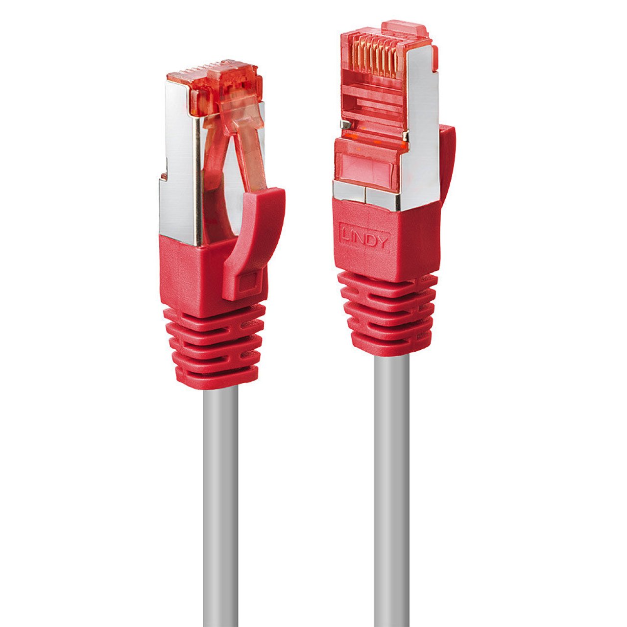 LINDY Netzwerkkabel Cat.6 S/FTP 2m grau/CrossOver/RJ45/250MHz/27AWG