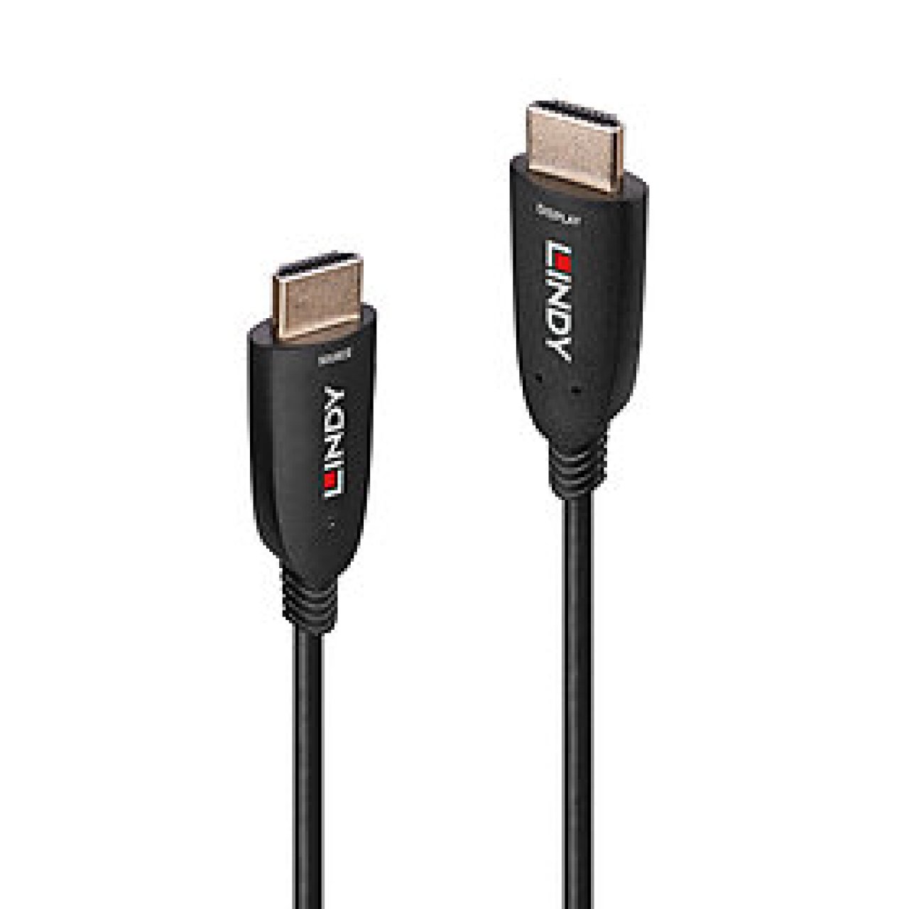 LINDY Kabel Fibre Optic Hybrid HDMI 10m/schwarz/8K60Hz/Kupfer&Glasfaser