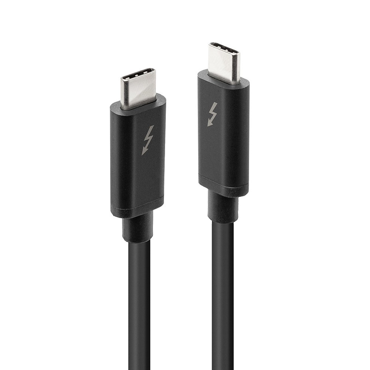 LINDY Kabel USB-C->USB-C S/S 1m schwarz/Thunderbolt 3/passiv