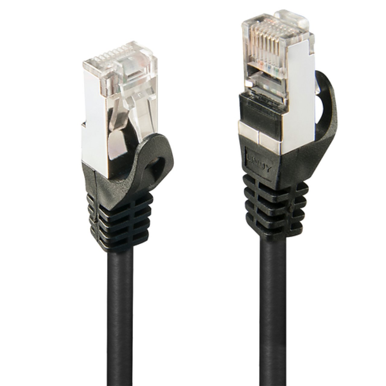 LINDY Netzwerkkabel Cat.5e F/UTP 2m schwarz/RJ45/100MHz/Kupfer/26AWG