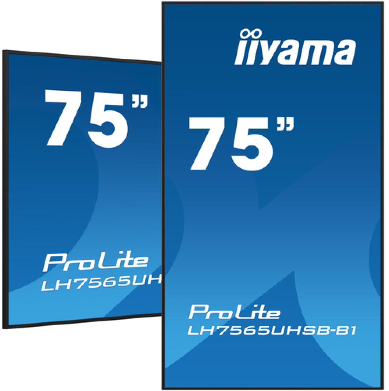 IIYAMA DS LH7565UHSB 189cm IPS 24/7 75''/3840x2160/DP/2xHDMI/2xUSB 2.0