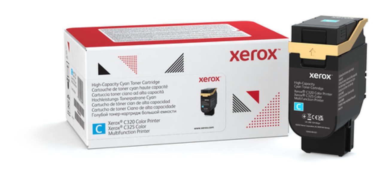 XEROX Toner cyan HC f. C320/C325 ca. 5.500 S.