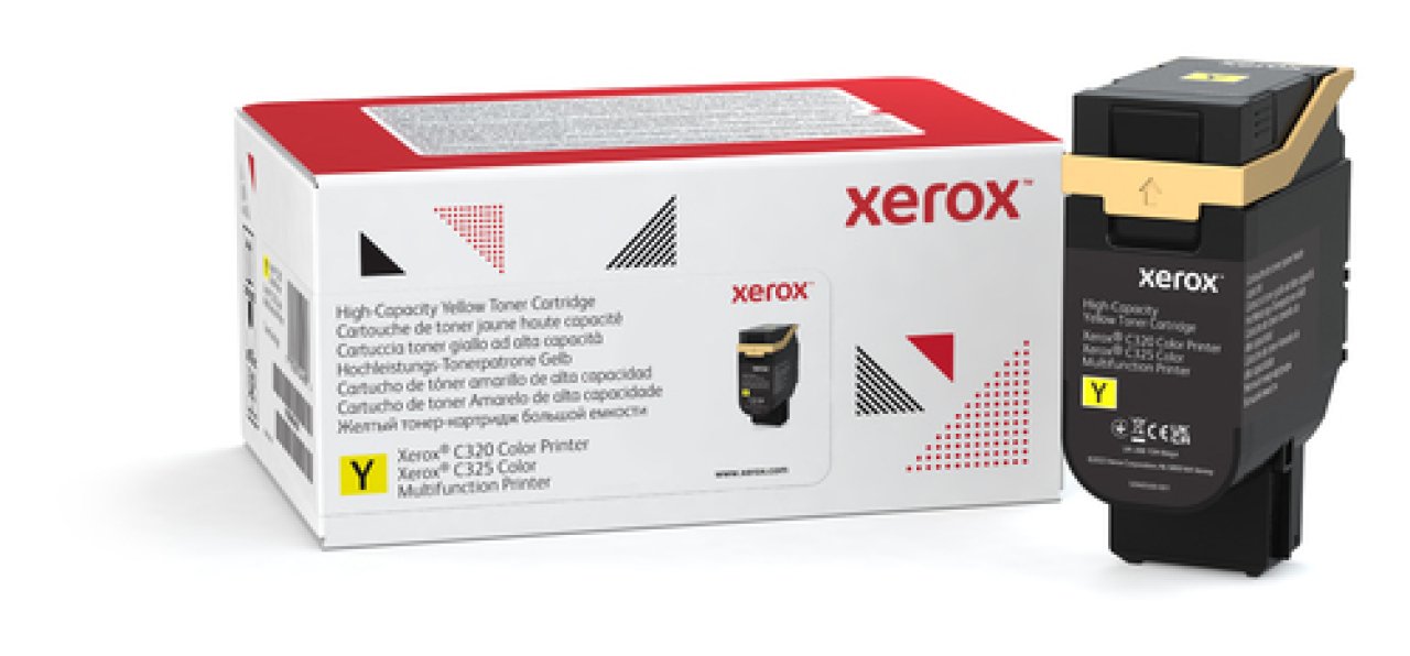 XEROX Toner gelb HC f. C320/C325 ca. 5.500 S.