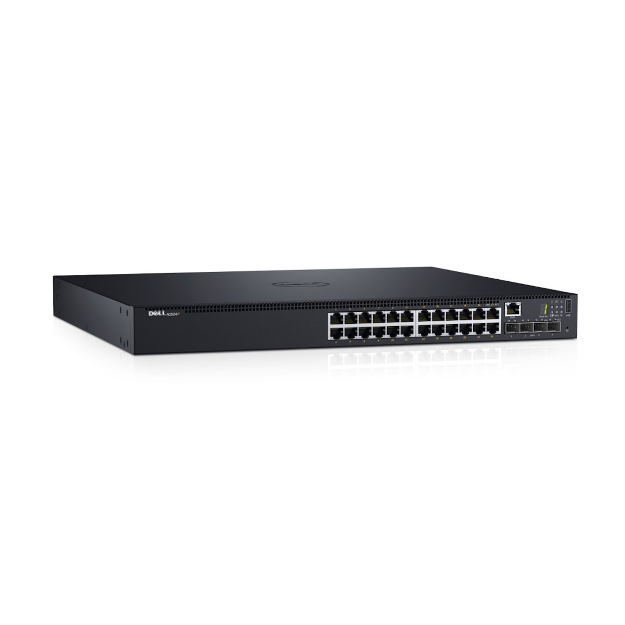 DELL Switch N1524P 24G 4SFP+ PoE600W 24x10/100/1000 4xSFP+ PoE+ L2+
