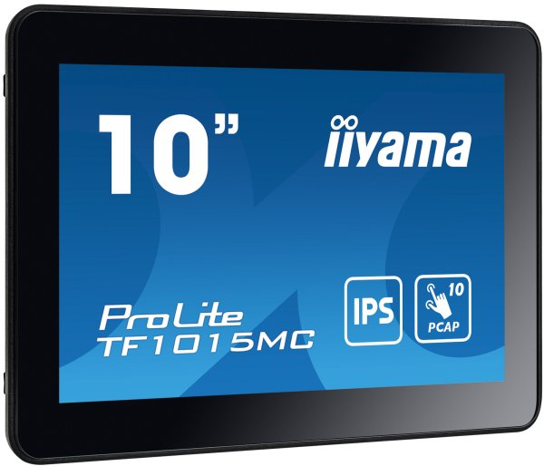IIYAMA TFT TF1015MC 25.7cm MTOUCH Ei 10.1''/1280x800/10-Punkt/HDMI/DP/VGA/