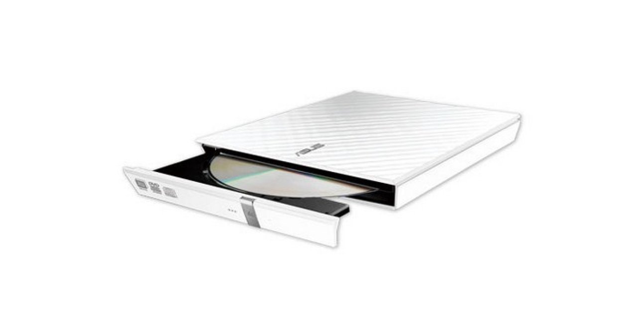 ASUS DVD-Writer SDRW-08D2S-U LITE EXTERN,USB2.0,8x/8x/5x,white