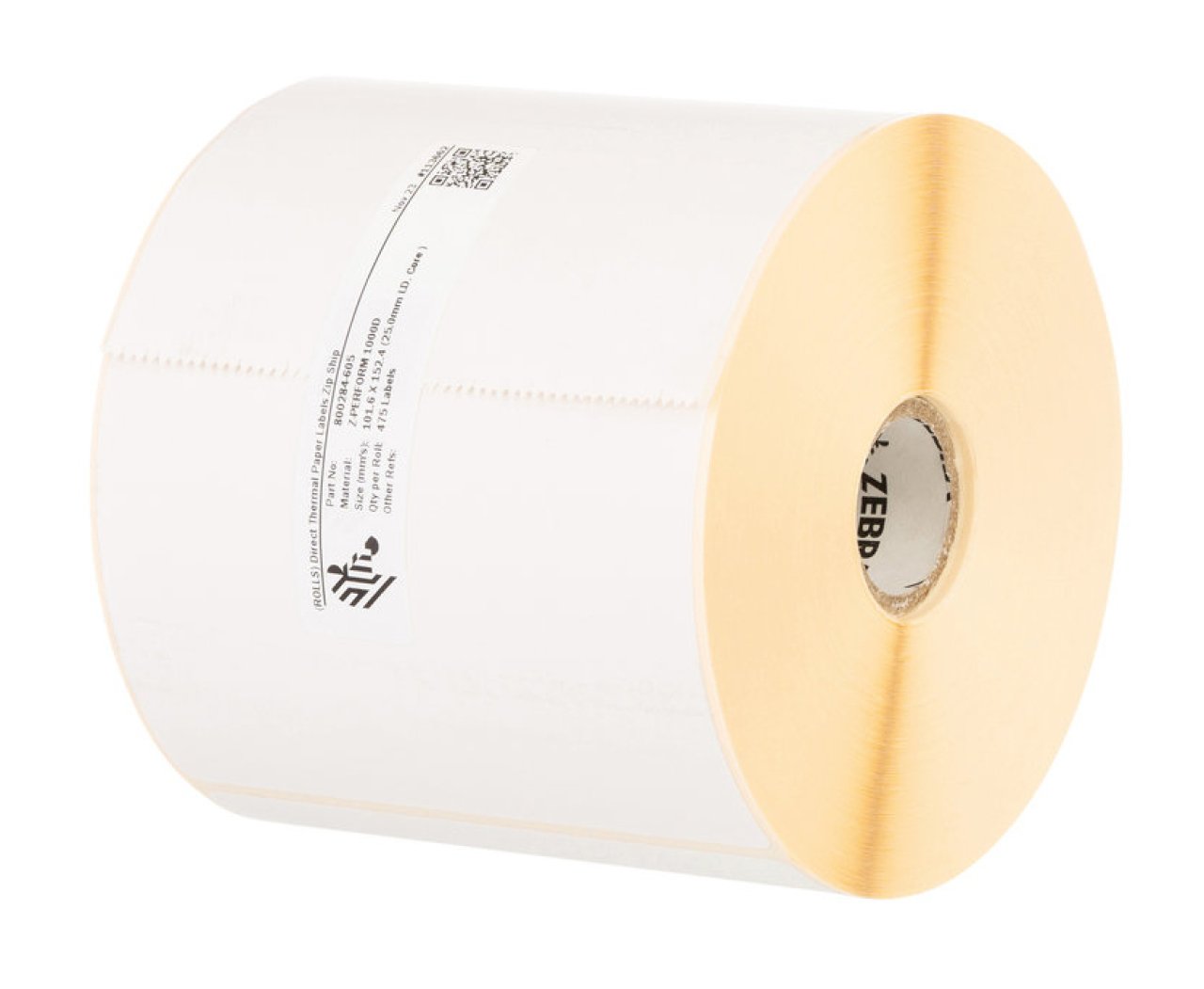 ZEBRA Thermoetiketten 57x32mm perman 8xRollen,Z-Perform,1000D,weiss