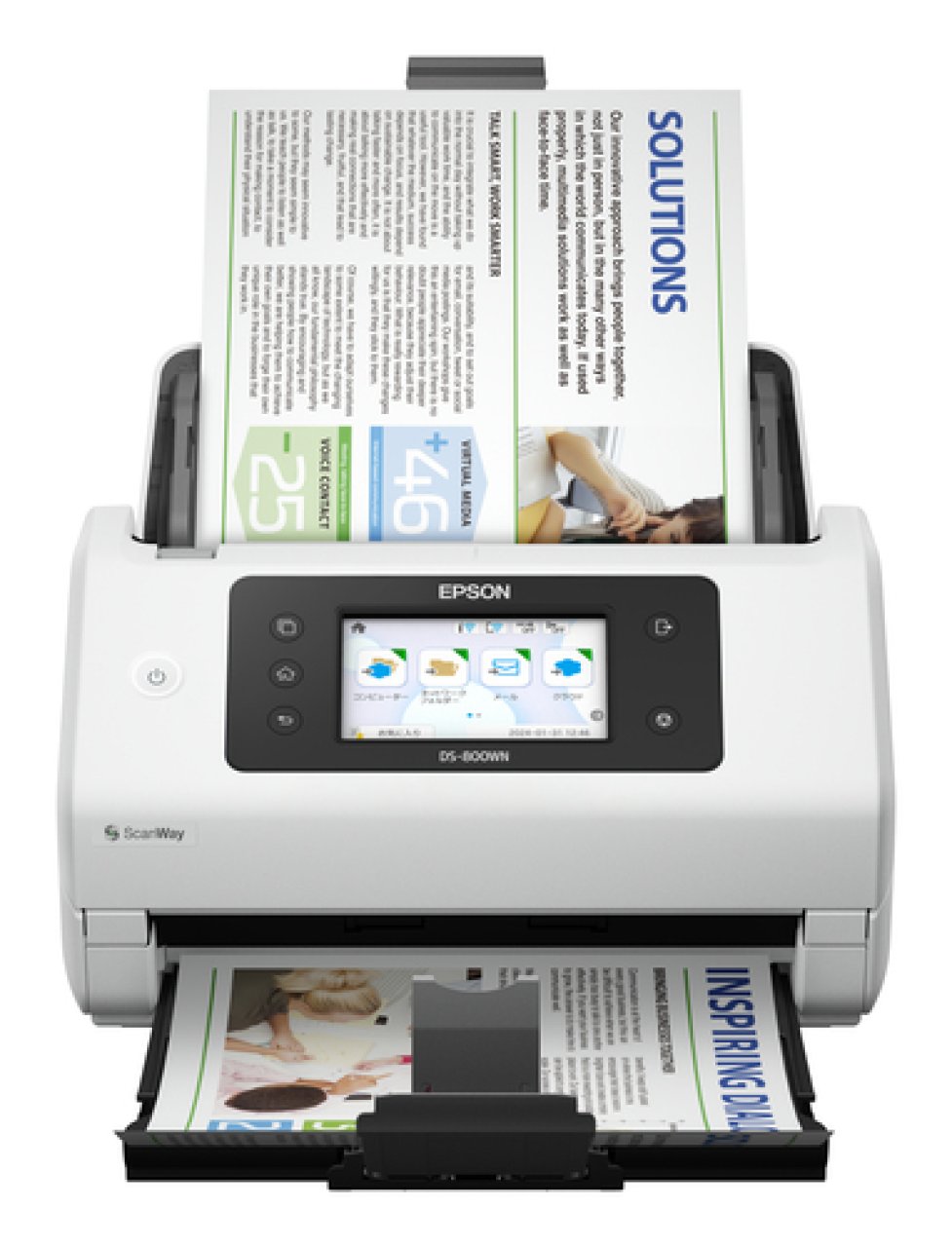 EPSON WorkForce DS-800WN DIN A4-Dokumentenscanner, ADF 100S.