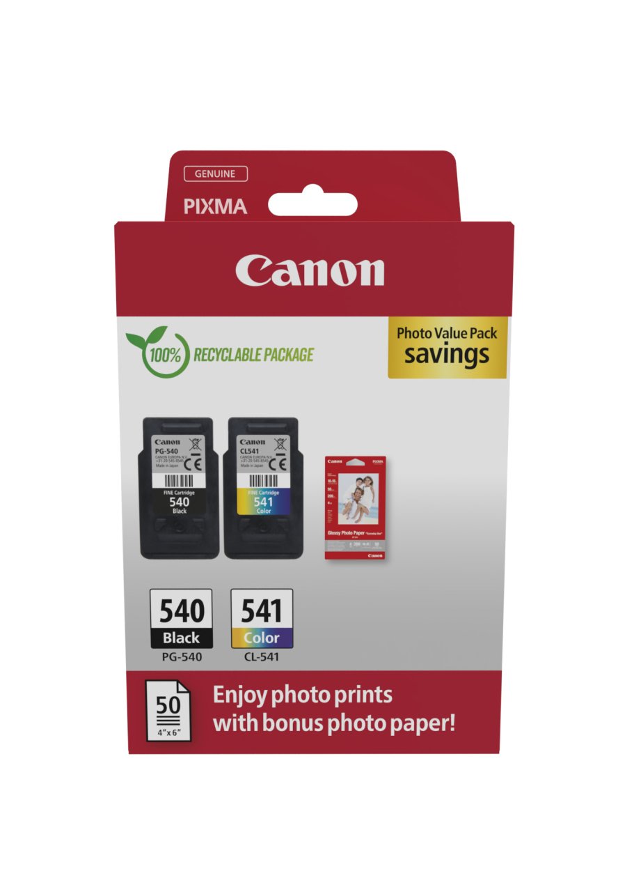 CANON PG-540B+CL-541C Pixma Tinte+Fotopapier blk-col