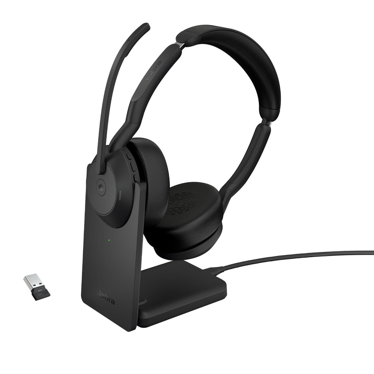 Jabra Evolve2 55 MS Stereo kabellos/On-Ear/USB-A/Bluetooth