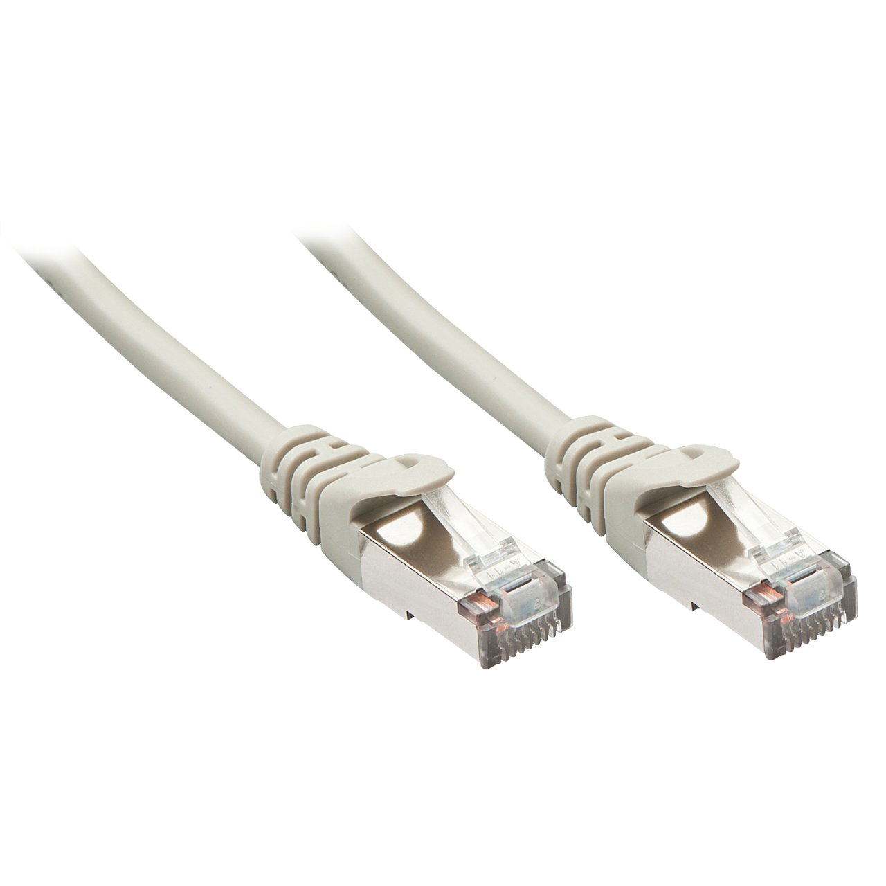 LINDY Netzwerkkabel Cat.5e F/UTP 5m grau/RJ45/100MHz/Kupfer/26AWG
