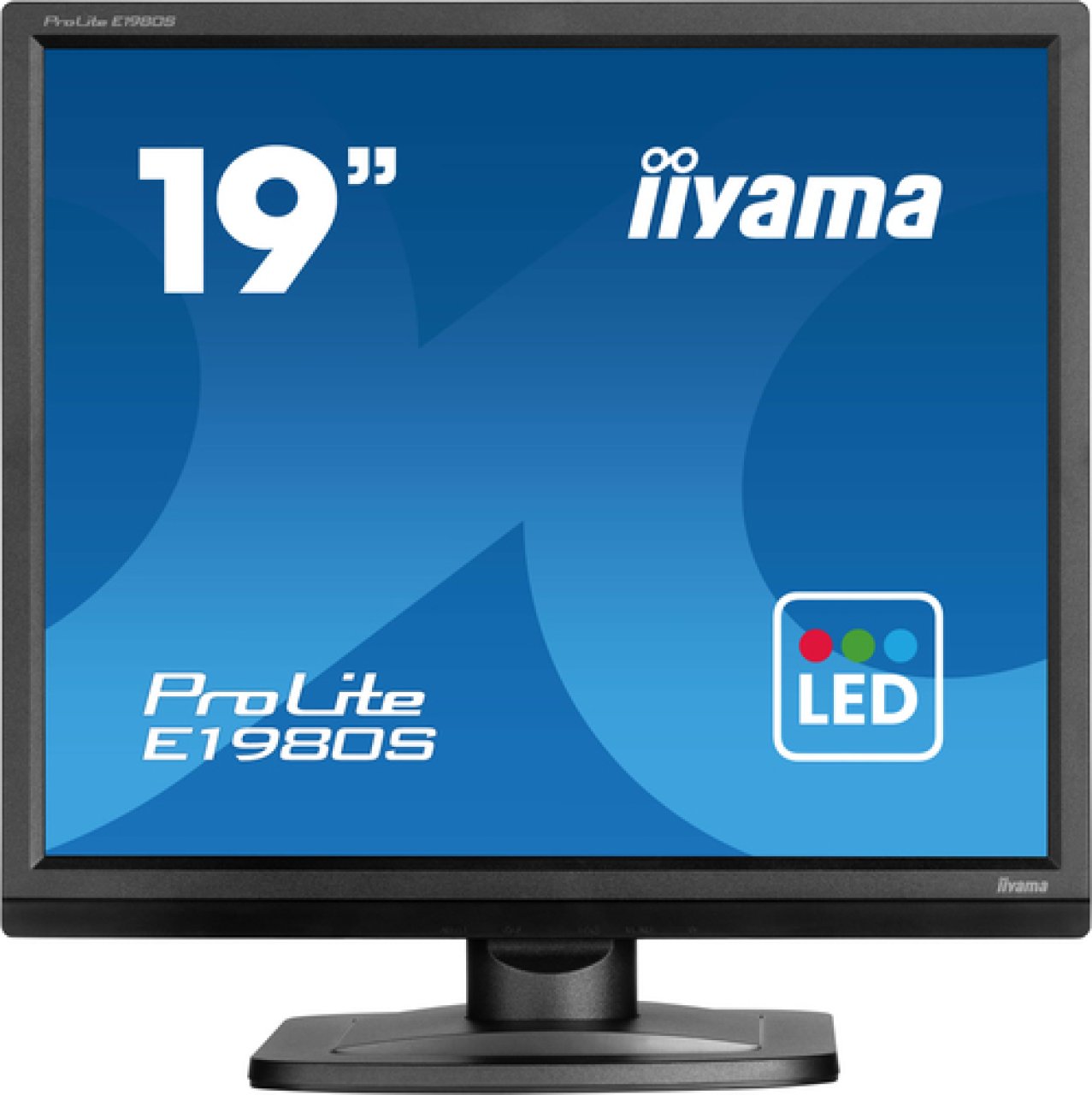 IIYAMA TFT E1980S 48cm TN black 19''/1280x1024/HDMI/DP